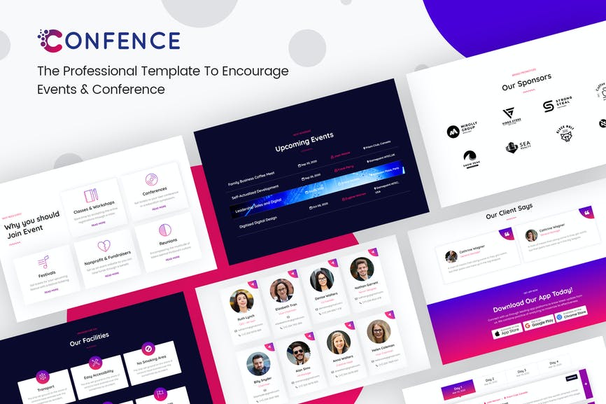 Confence - Event _ Conference Elementor Template Kit